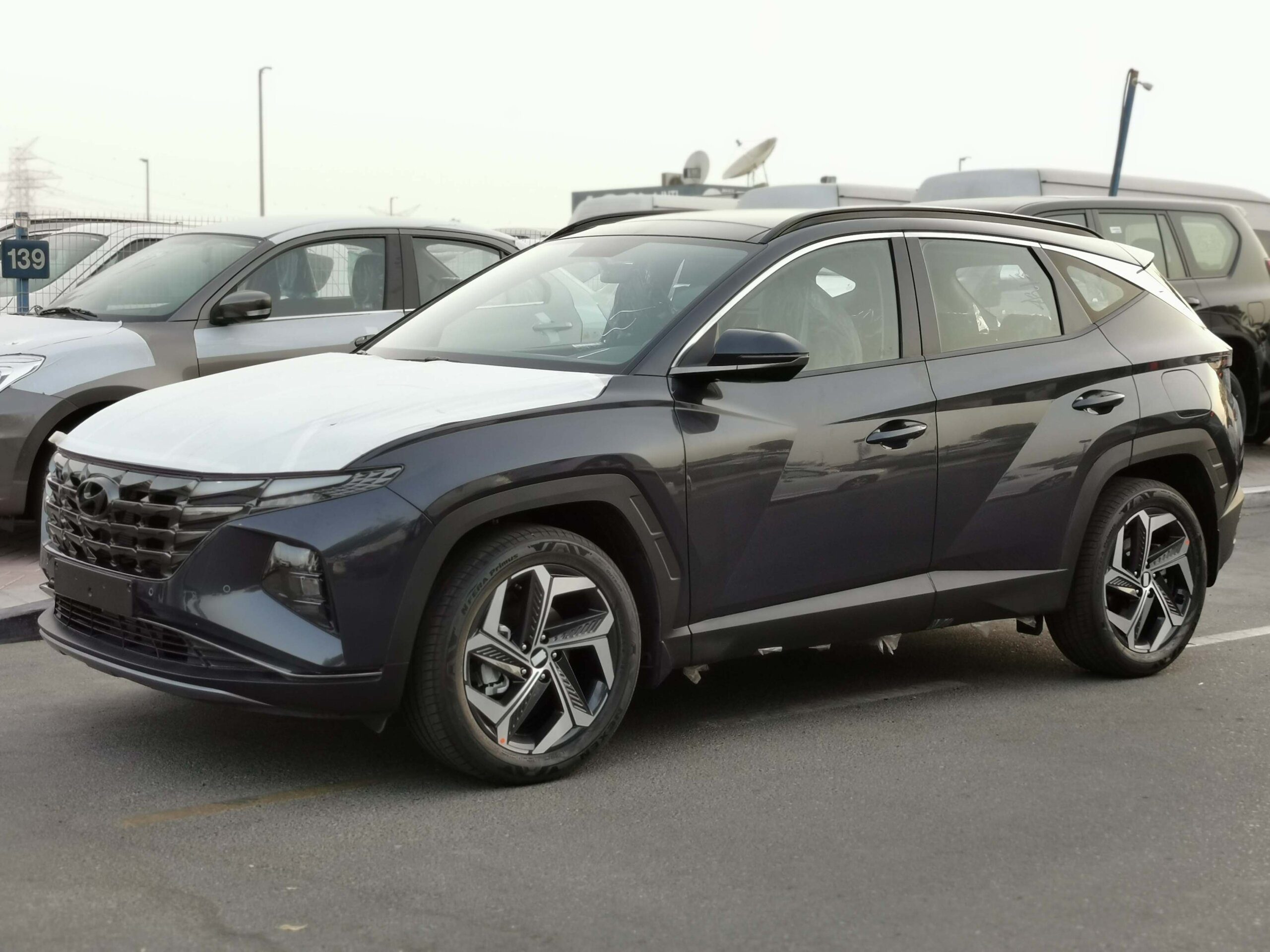 Hyundai Tucson Turbo 2022 1.6P AT Grey