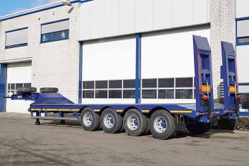 INVEPE SREX 4DMF 135AF 4 AXLE LOWBED TRAILER