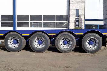 INVEPE SREX 4DMF 135AF 4 AXLE LOWBED TRAILER