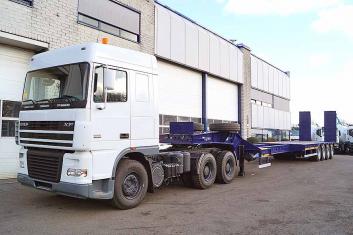 INVEPE SREX 4DMF 135AF 4 AXLE LOWBED TRAILER