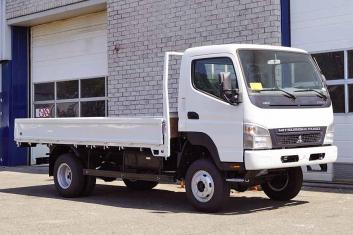 MITSUBISHI FUSO CANTER 4X4 SIDED PLATFORM TRUCK