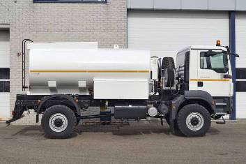 MAN TGM 18.240 BB 4x4 FUEL TANKER