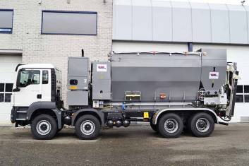 MAN TGS 41.400 BB-WW 8X4 CONCRETE MIXING PLANT 