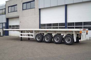 CIMC 4 AXLE FLATBED TRAILER