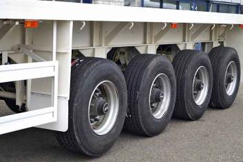 CIMC 4 AXLE FLATBED TRAILER