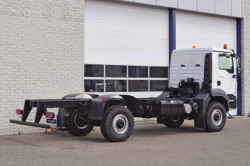 MAN TGM 18.240 BB 4X4 CHASSIS CABIN LHD