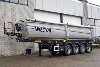 WIELTON NW4 4 AXLE TIPPER TRAILER